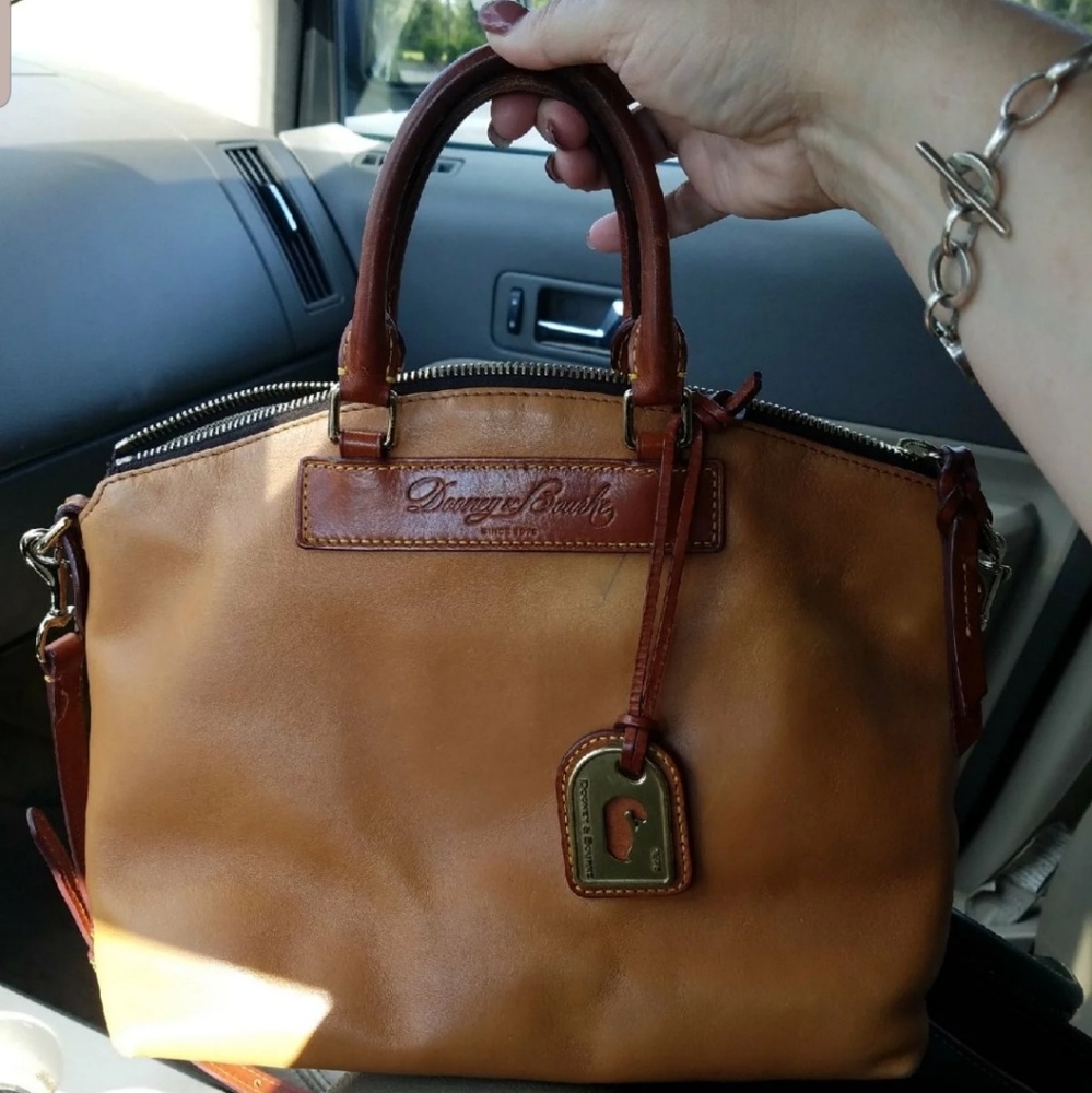 Dooney and Bourke Vacchetta Satchel Purse